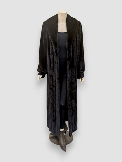 Blackglama Dark Mink Coat -Large