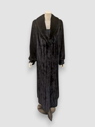 Blackglama Dark Mink Coat -Large