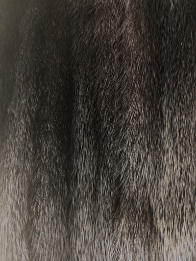 Dark Mink Coat -Medium (Black Diamond Mink)