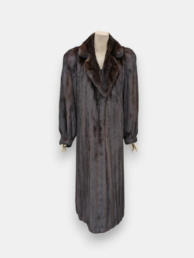 Mahogany Mink Coat -Large (Nordstroms)