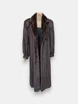 Mahogany Mink Coat -Large (Nordstroms)