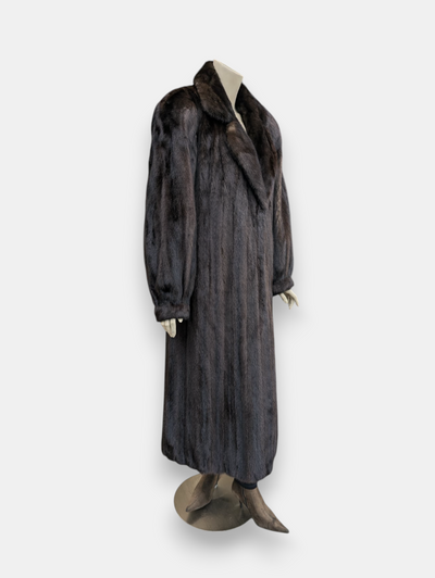 Mahogany Mink Coat -Large (Nordstroms)