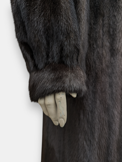 Mahogany Mink Coat -Large (Nordstroms)