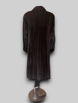 Mahogany Mink Coat -Medium