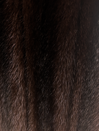 Mahogany Mink Coat -Medium
