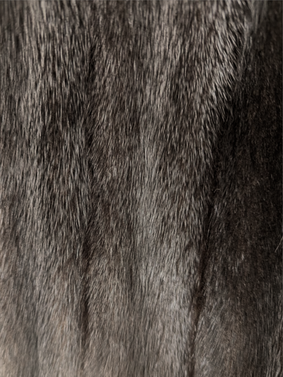 Dark Mink Coat -Medium