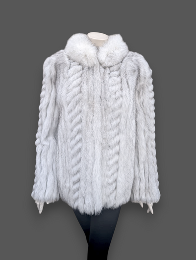 Blue Fox Jacket -Medium