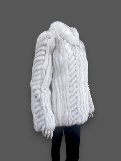 Blue Fox Jacket -Medium