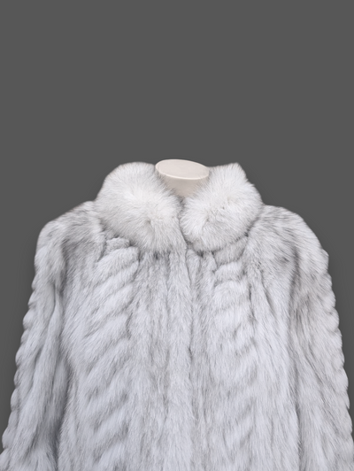 Blue Fox Jacket -Medium