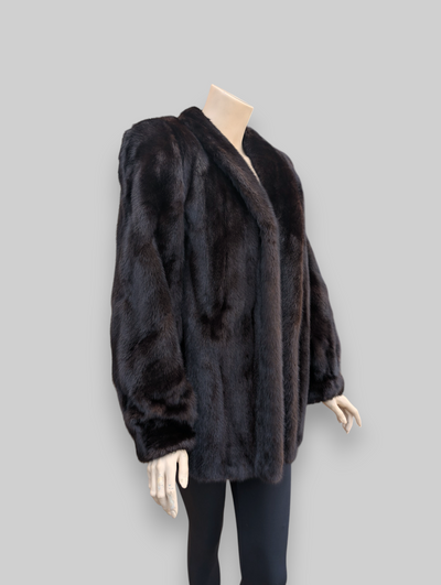 Dark Mink Jacket -Medium