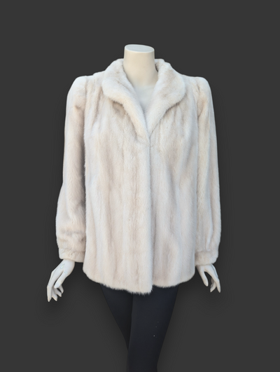 Tourmaline Mink Jacket -Medium