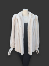 Tourmaline Mink Jacket -Medium
