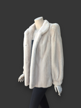 Tourmaline Mink Jacket -Medium