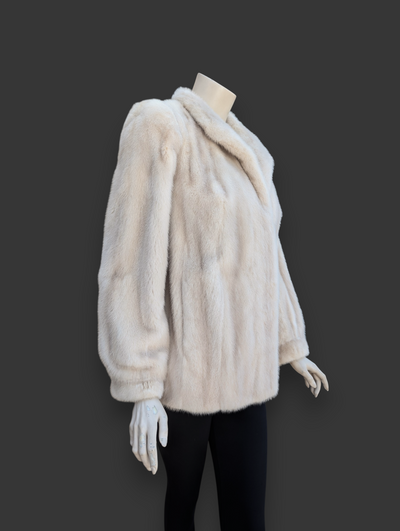 Tourmaline Mink Jacket -Medium