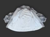 Silver Shadow Fox Jacket -Medium