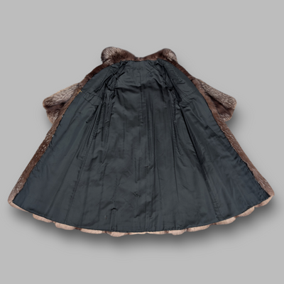Silver Fox Coat -Medium