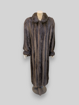 Long Hair Beaver Coat -Medium