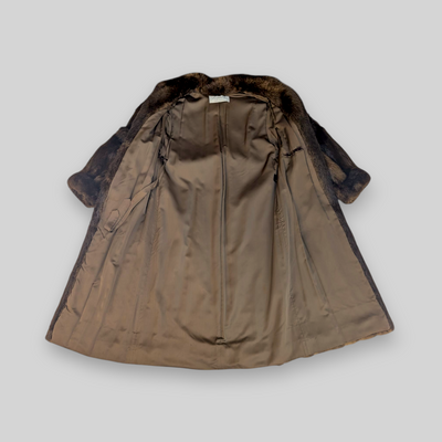 Long Hair Beaver Coat -Medium