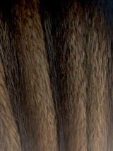 Long Hair Beaver Coat -Medium