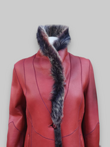 Volcan Merino Napado Red Jacket -Size 42
