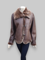 Merino Napado Roble Shearling Jacket -Size 44