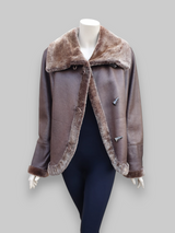 Merino Napado Roble Shearling Jacket -Size 44
