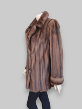 Vintage Wild Type Female Mink Jacket -Large