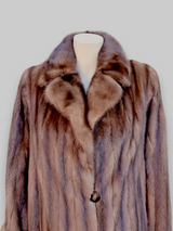 Vintage Wild Type Female Mink Jacket -Large