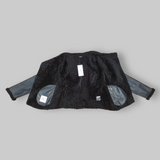 Black Nappa Shearling Jacket -Small