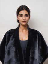 Natural Blackglama Mink Stole -XL