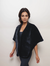 Natural Blackglama Mink Stole -XL