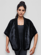 Natural Blackglama Mink Stole -XL