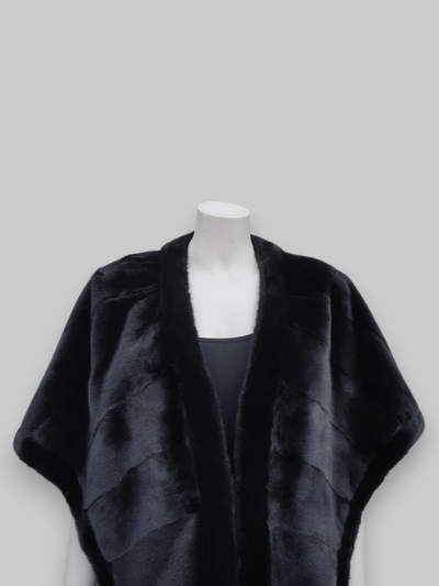 Natural Blackglama Mink Stole -XL
