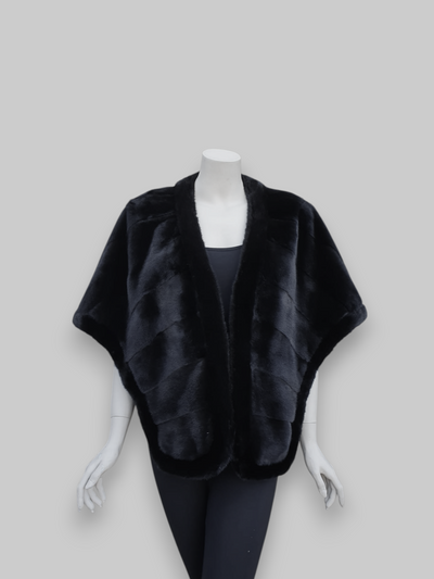 Natural Blackglama Mink Stole -XL