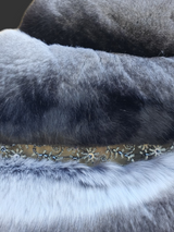 Natural Chinchilla Cape -Small/Medium