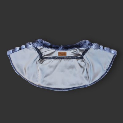 Natural Chinchilla Cape -Small/Medium