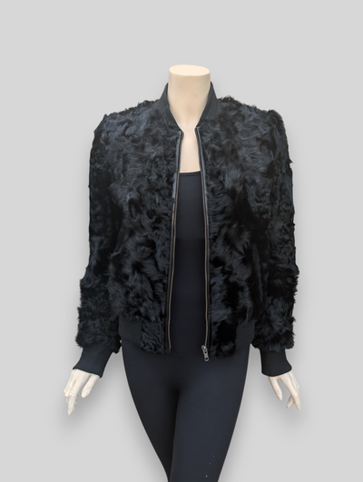 Black Kalgan Lamb Jacket -Medium