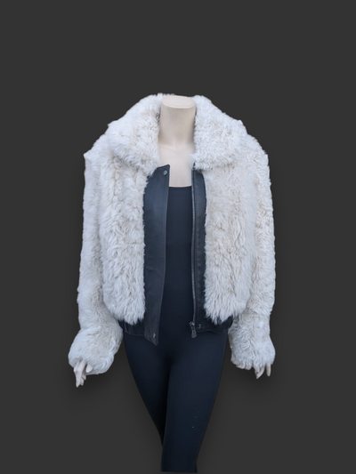 Parchment Toscana Woven Jacket -Medium