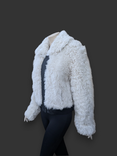 Parchment Toscana Woven Jacket -Medium