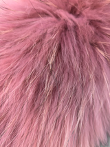 Pink Fox Snood -One Size