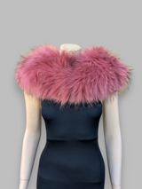 Pink Fox Snood -One Size