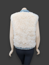 Denim Lamb Vest -Small