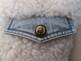 Denim Lamb Vest -Small