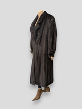 Dark Mink Coat -XL