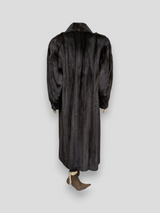 Dark Mink Coat -XL