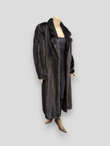 Dark Mink Coat -XL