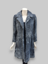 Vintage Gray Persian Lamb Coat -Small