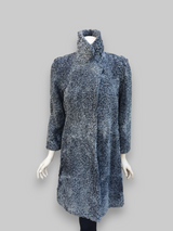 Vintage Gray Persian Lamb Coat -Small