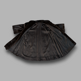 Dark Mink Swing Coat -Medium