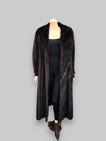 Vintage Mahogany Mink Coat -X Large